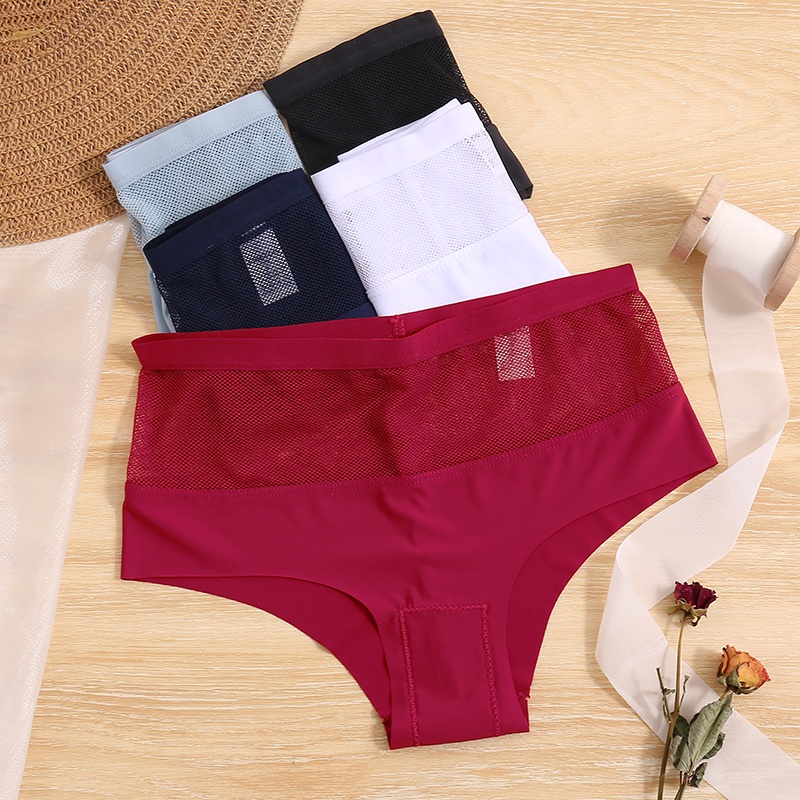 Bộ 3 quần lót CUTEBYTE không đường may dễ thương thời trang cho nữ size M-XL