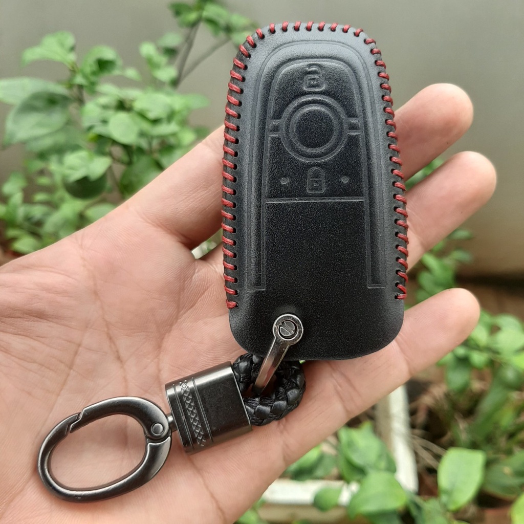 Bao Da Chìa Khóa Ô Tô Ford Ranger WT 18-23, EcoSport 18-23 da bò thật, bảo hành 2 năm