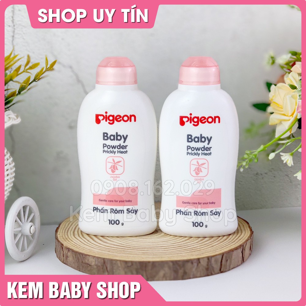 [Chính Hãng] Phấn rôm sẩy Pigeon nắp màu 100g / 200g