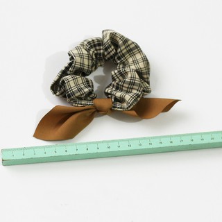  INS Scrunchies Dây buộc tóc hoa
