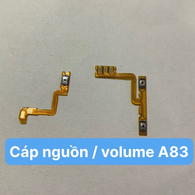 Cáp nguồn điện thoại oppo A83, cáp âm lương oppo A83, cáp volume oppo A83