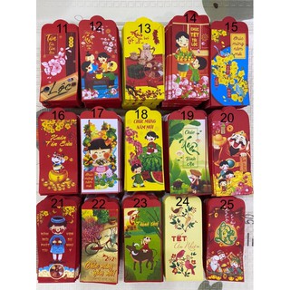 Combo 10 bao lì xì tết 2021