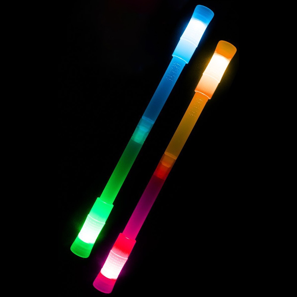 Bút Bi Xoay 0.5mm Gắn Đèn LED Nhiều Màu Vui Nhộn Cho Bé