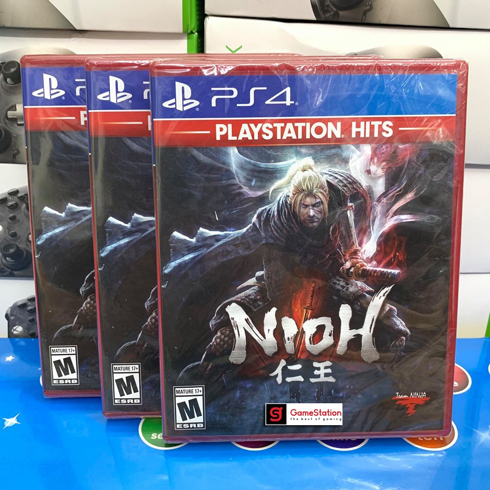 [Freeship toàn quốc từ 50k] Đĩa Game PS4: NIOH PlayStation Hits - hệ US