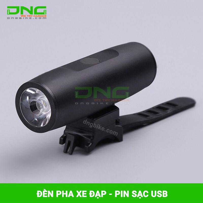 Đèn pha xe đạp pin sạc USB TX 300 cho các dòng xe đạp đua hay xe đạp touring