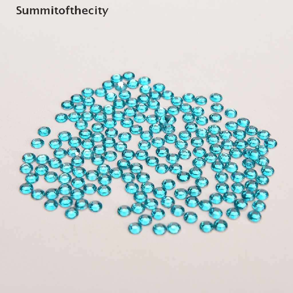 Set 1000 Hạt Pha Lê Tròn 4mm Tự Trang Trí Móng Tay Mới