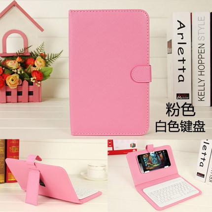 Bao da có bàn phím sài cho điện thoại và máy tính bảng