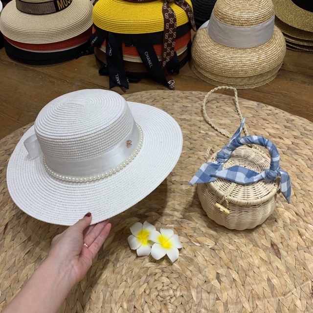 Mũ nơ chanel ngọc