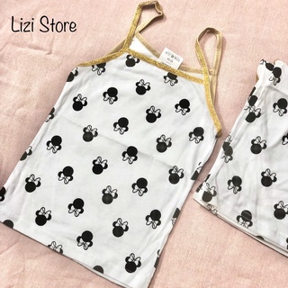 Áo cho bé  2 dây Mickey siêu mát ( Ảnh thật shop chụp)