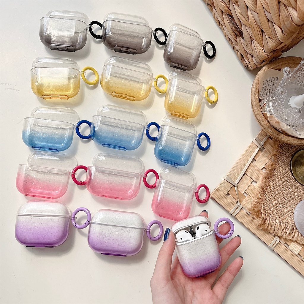 Vỏ Bảo Vệ Hộp Sạc Tai Nghe Bluetooth Không Dây AirPods 1 2 pro 3 2021 gen3 Bằng TPU Mềm Chống Sốc