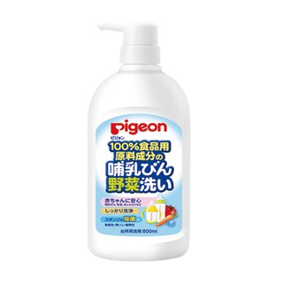 Nước rửa bình sữa Pigeon nội địa Nhật dạng chai 800ml