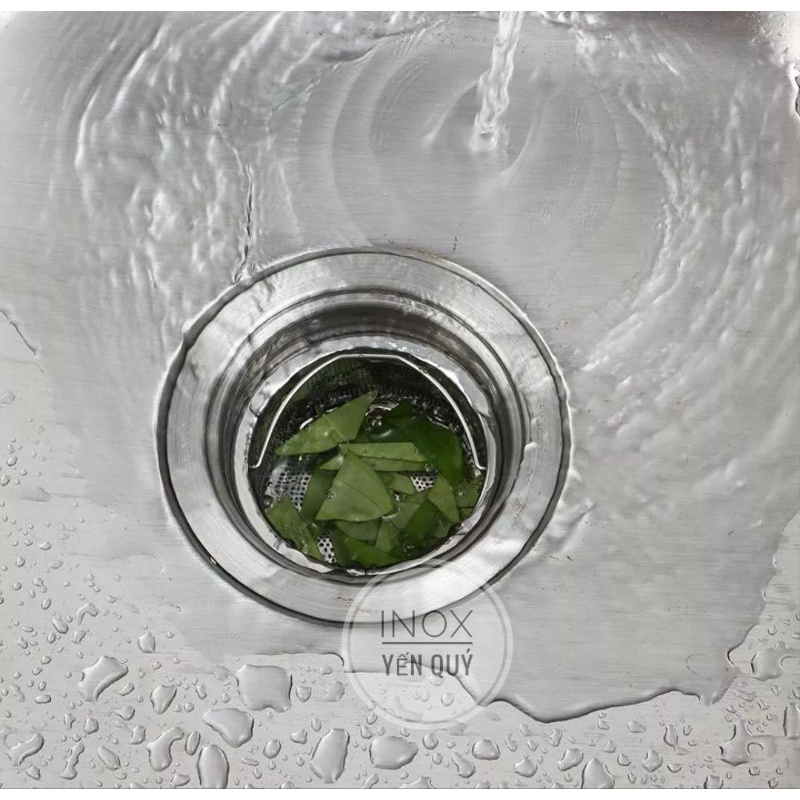 INOX 304 Rọ rác , cốc lọc rác bồn rửa chén thoát nước nhanh, lọc cặn rác nhanh và hiệu quả dùng cho phễu 110 và 114mm
