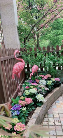 Mô hình hồng hạc trang trí cao 1,2m