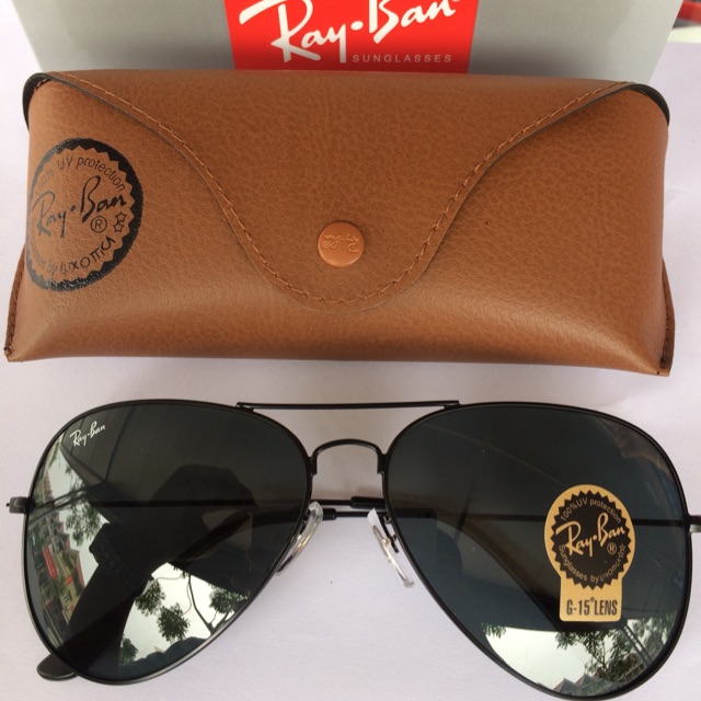 Kính mát nam phân cực Rayban pull đen