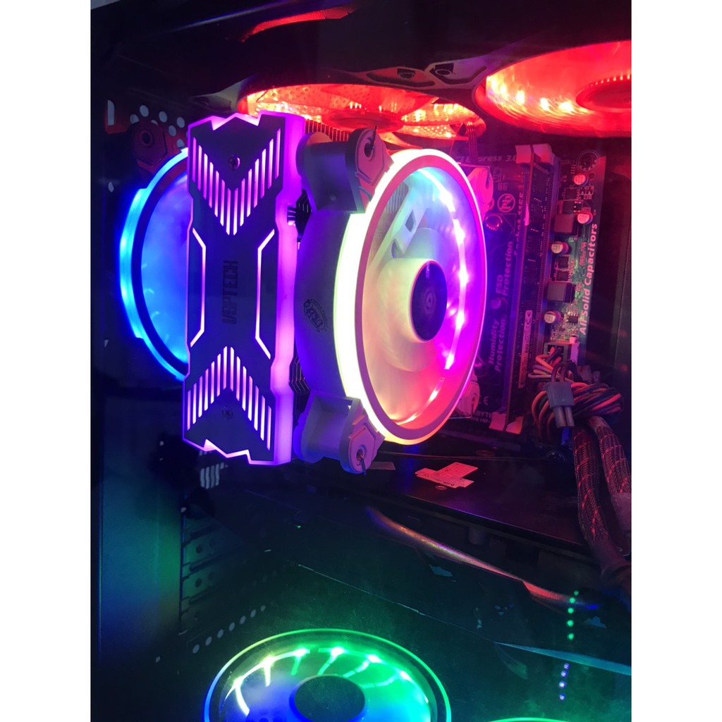 {Mẫu mới} { HOT }Fan Tản Nhiệt CPU Cooler V400 PLUS LED ARGB Siêu Đẹp
