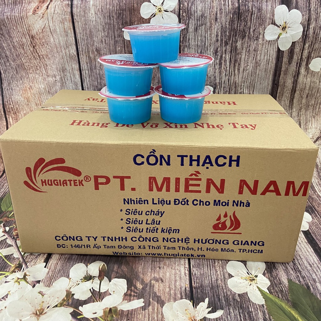 Cồn Thạch HUGIA, Cồn Thạch PT. Hương Giang Cháy Lâu - Cháy Sạch Không Cặn - Cam Kết SẢN PHẨM CHẤT LƯỢNG