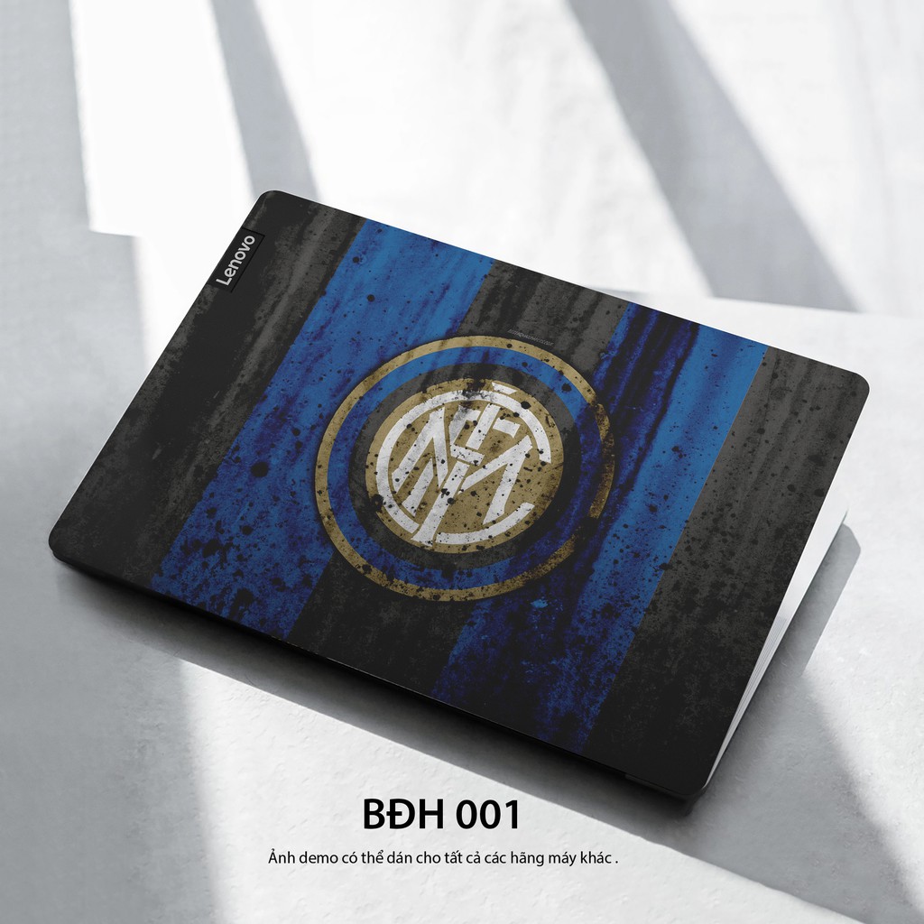 Bộ skin dán laptop mẫu LOGO INTER MILAN / Có mẫu decal dán cho tất cả các hãng máy tính