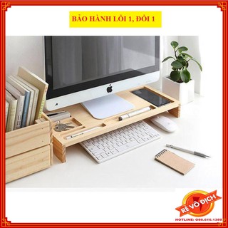 ❤️ Kệ Kê Màn Hình, Kệ Để Laptop, Kê Máy iMac ❤️ Làm Bằng Gỗ Thông Tự Nhiên.
