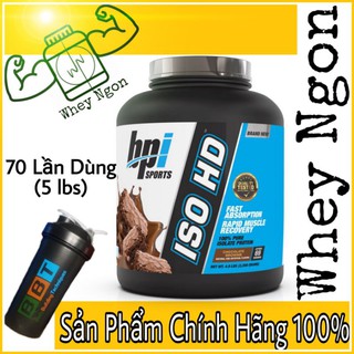 ISO HD 100% PURE ISOLATE PROTEIN - SỮA WHEY HỖ TRỢ TĂNG CƠ BẮP 5 LBS thumbnail