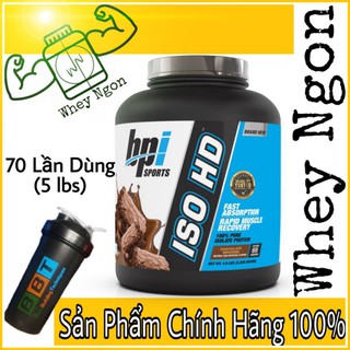 ISO HD 100% PURE ISOLATE PROTEIN - SỮA WHEY HỖ TRỢ TĂNG CƠ BẮP (5 LBS)