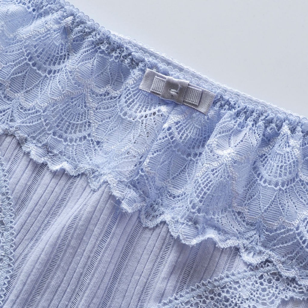 Quần lót nữ ren gân tăm NAPAI cao cấp - Quần chip nữ freesize Havana FLQ120