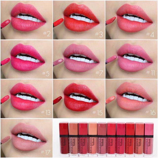 Son lỳ Velvet Bourjois Rouge Edition- Pháp