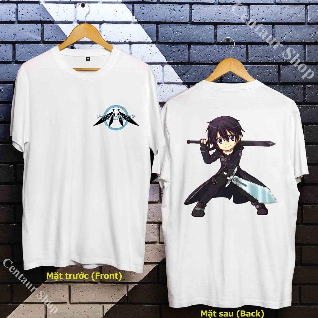 [ƯU ĐÃI] 🎁 Áo Kirito - Áo Sword Art Online - Kirito T-Shirt siêu đẹp - SAO-014