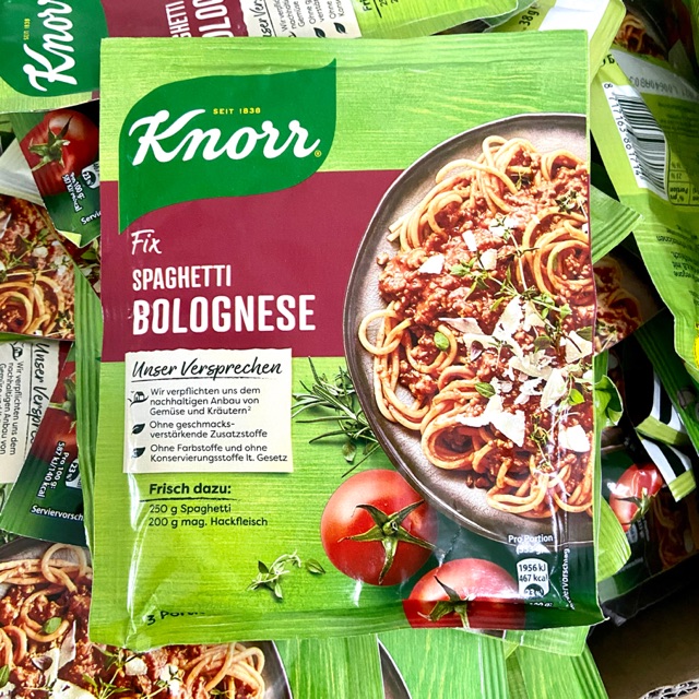 Gia vị mỳ ý spaghetti bolognese