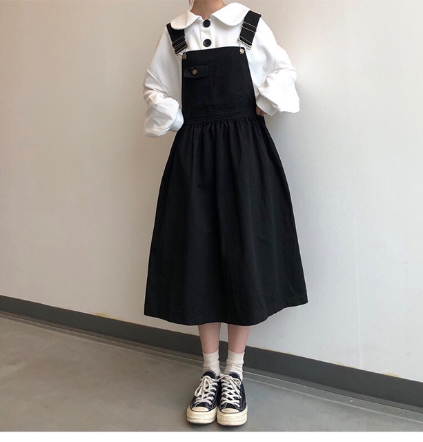 VÁY YẾM KAKI JEAN