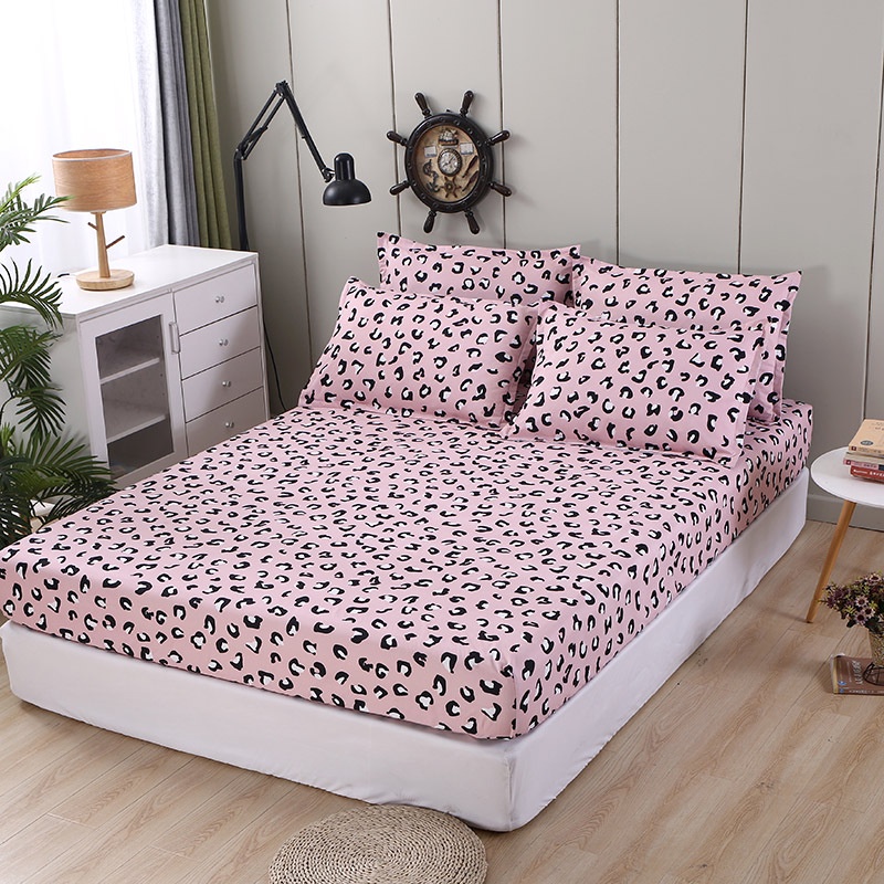 Bộ ga gối cotton poly 3 món Cosset màu sắc lựa chọn