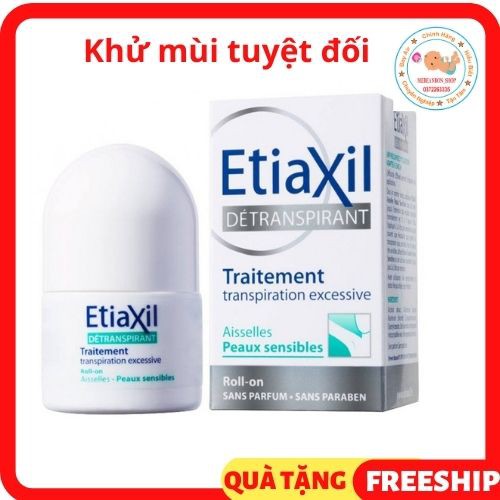 Lăn Khử Mùi Nách Etiaxil 15ml Pháp