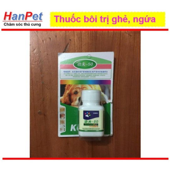 Thuốc bôi đặc trị ghẻ, ngứa, viêm da, nấm trên chó mèo (LADIEP 396)