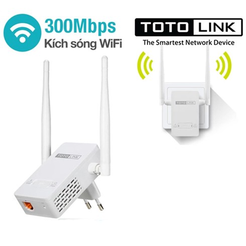 Bộ Kích Sóng Wifi Repeater 300Mbps Totolink EX200- | BigBuy360 - bigbuy360.vn