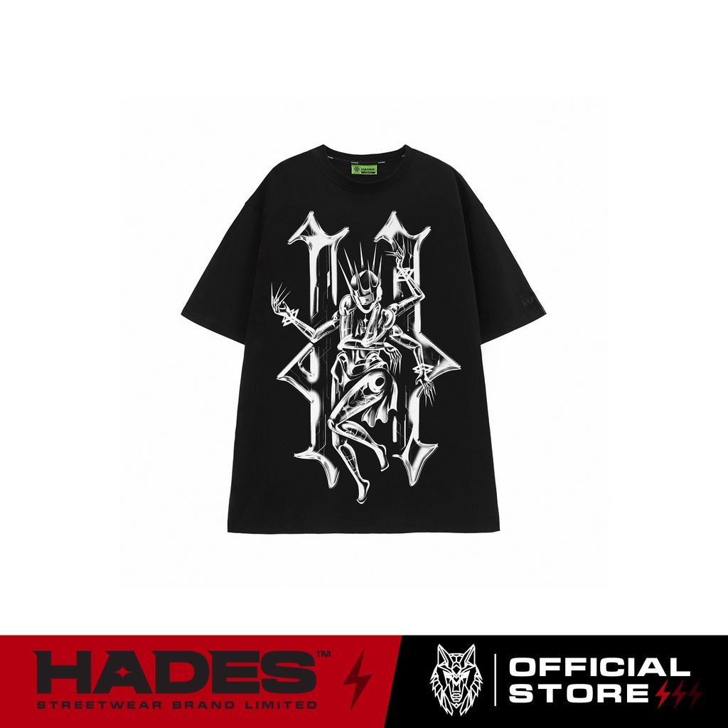 Áo Thun Tay Lỡ Unisex HADES CYBER QUEEN TEE 100% Cotton - HADES Brand Chính Hãng