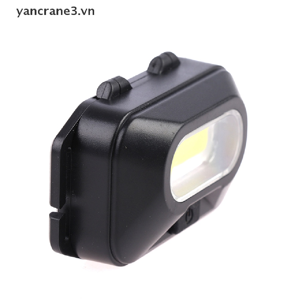 Đèn Pin LED COB Mini Đeo Đầu 3 Chế Độ Chống Nước