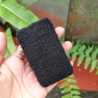 Len cột tóc màu đen mã 210 (bản vừa 4cm)