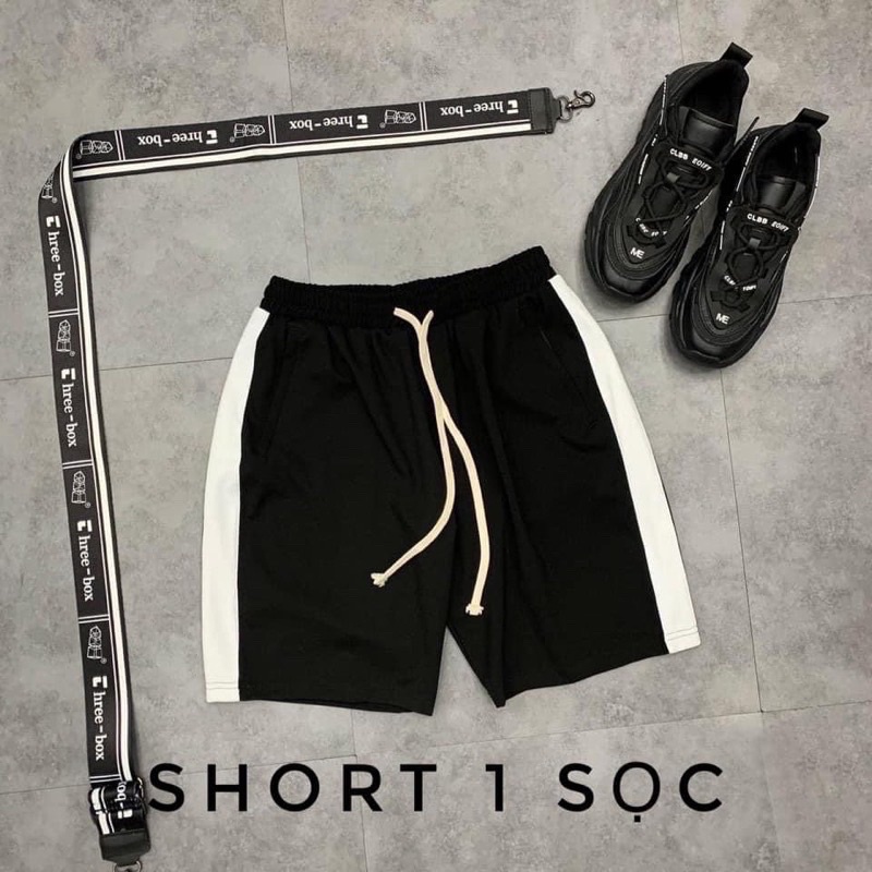 Quần short nam❤️SALE❤️Quần đùi thể thao unisex kẻ sọc chất kiệu cao cấp thoáng mát không xù cho mùa hè