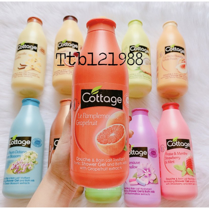 SỮA TẮM COTTAGE PHÁP 750ML