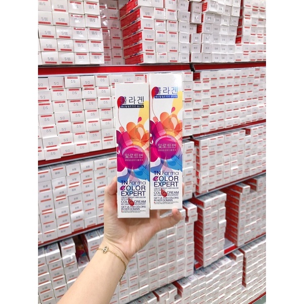 Thuốc Nhuộm Tóc Hàn Trắng 100ML