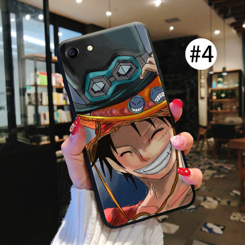 Ốp lưng Realme Narzo 50i 20 30A Pro 6 8 7 7i C17 Pro bằng nhựa mềm hình Luffy trong OnePiece cho