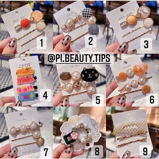 Set kẹp đính đá siêu cute dễ thương