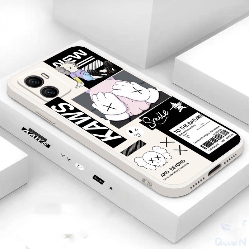 Ốp Điện Thoại TPU Dẻo Hình Kaws Cho OPPO A57 4G 2022 A55 A74 A95 A16e A16K A15 A16 A54 A53 A12 A5S A7 A3S A31 A52 A92 A94 A37 F9 A1K