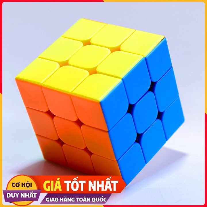 Rubik 3x3 Moyu Meilong Trơn Mượt - Nhanh 💝 Đồ chơi Rubic 3 Tầng Stickerless