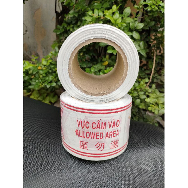 Cuộn dây băng keo rào cảnh báo khu vực cấm vào