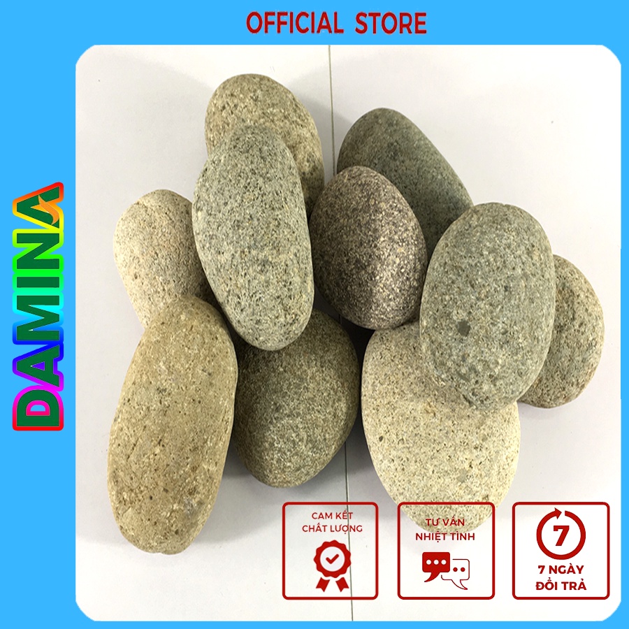 Đá Kỳ Tắm Tự Nhiên Tẩy Da Chết Làm Đẹp Da - Đá Cuội Sông Lô Hàng Tuyển Chọn Đẹp Xuất Sắc 100% Tự Nhiên - Mua 1 Tặng 1