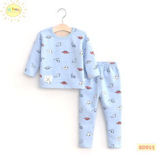 Bộ nỉ lót lông màu Pastel