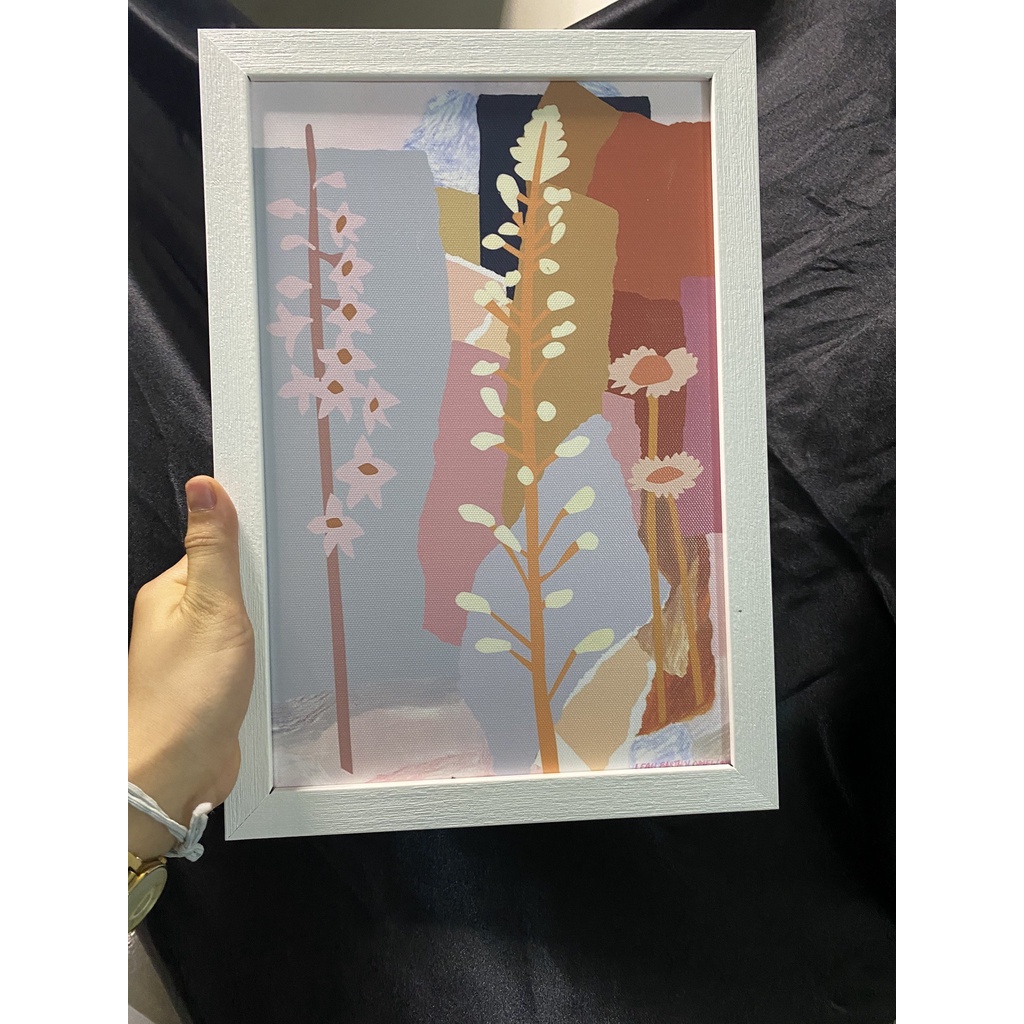 Tranh CANVAS có sẵn ảnh thật