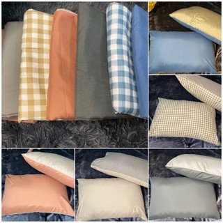 Vỏ Gối Đầu Chất Cotton Hoạt Tính Không Khóa Kéo Siêu Mềm Mịn - Không Bai Xù Size Chuẩn Khách Sạn ( Một chiếc )