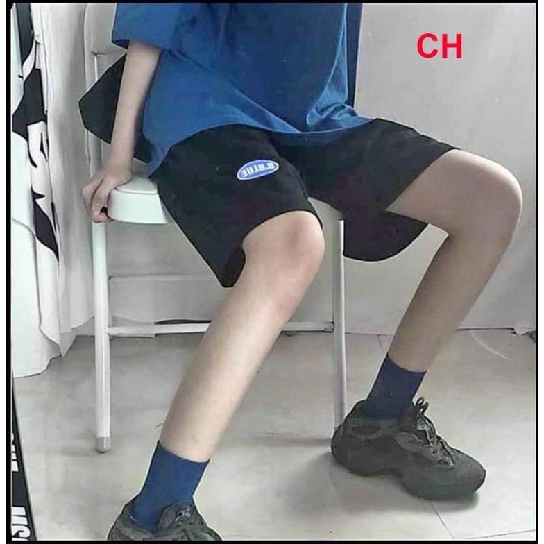 Sét áo xanh quần ngố Blue CON433