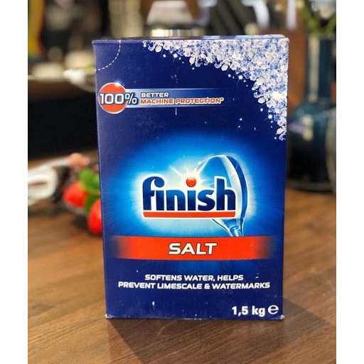 Combo 100 Viên finish all in 1+750ml Bóng finish+1.5kg muối rửa bát finish dùng cho Máy rửa bát